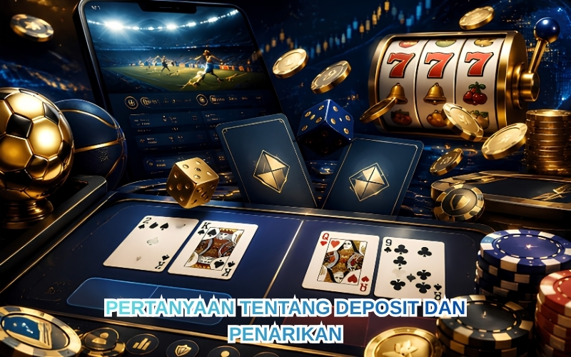 Pertanyaan tentang Deposit dan Penarikan.